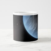 Planeet K2-18b, gastheer ster en bijbehorende plan Grote Koffiekop (Voorkant)