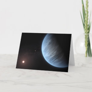 Planeet K2-18b, gastheer ster en bijbehorende plan Kaart