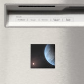 Planeet K2-18b, gastheer ster en bijbehorende plan Magneet (Insitu (Vaatwasser))