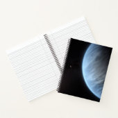 Planeet K2-18b, gastheer ster en bijbehorende plan Notitieboek (Binnen)