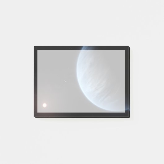 Planeet K2-18b, gastheer ster en bijbehorende plan Post-it® Notes (Voorkant)