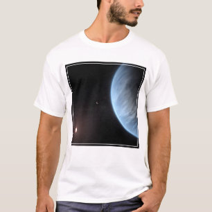 Planeet K2-18b, gastheer ster en bijbehorende plan T-shirt