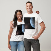 Planeet K2-18b, gastheer ster en bijbehorende plan T-shirt (Unisex)
