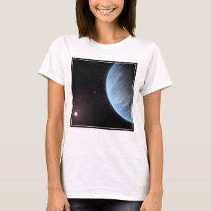 Planeet K2-18b, gastheer ster en bijbehorende plan T-shirt