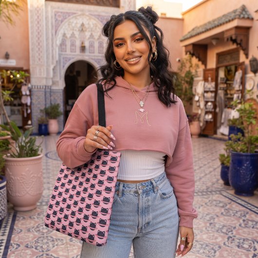 Planeet Kat Boodschappentas Tote Bag
