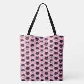 Planeet Kat Boodschappentas Tote Bag (Achterkant)