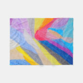Planeet Leven Fleece Deken (Voorkant (Horizontaal))