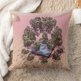 Planeet Mars. Dageraad. Kussen