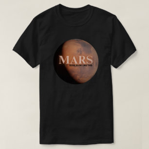 Planeet Mars Grappig  T-shirt