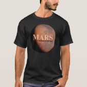 Planeet Mars Grappig  T-shirt (Voorkant)