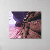 Planeet Mars. Muren van gebouwen. Canvas Afdruk (Voorkant)