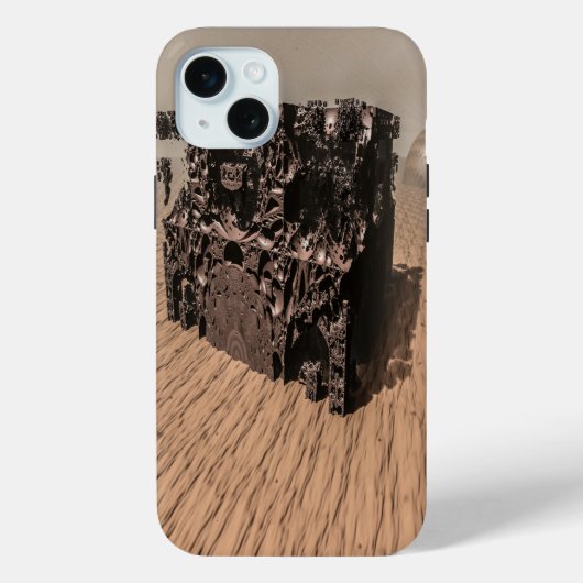 Planeet Mars. Stof Storm. Case-Mate iPhone Case (Achterkant)