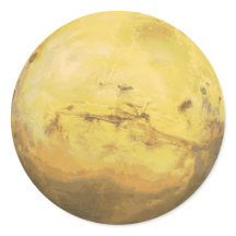 Planeet Mars zonnestelsel