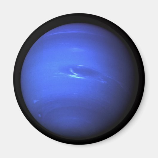 Planeet Neptunus Astronomie Collector Magnet (Voorkant)