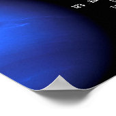 Planeet Neptunus, Planetarium Evenementen Reclame Poster (Hoek)