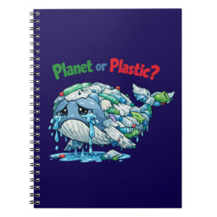 Planeet of Plastic? Red de Walvis Oceaan. Notitieboek
