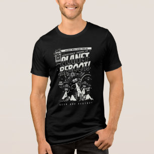 Planeet ontvoering Tri-Blend shirt