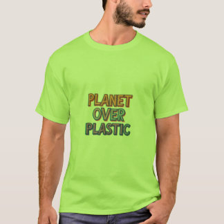 Planeet over Plastic T-shirt