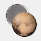 PLANEET PLUTO - HEB EEN HART! (zonnestelsel) ~ Magneet (Voorkant / Achterkant)