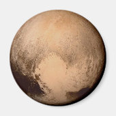 PLANEET PLUTO - HEB EEN HART! (zonnestelsel) ~ Magneet (Voorkant)