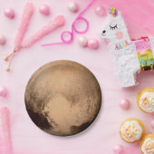 PLANEET PLUTO: HEB EEN HART! (zonnestelsel) ~ Papieren Bordje (Feest)