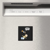 Planeet Pluto WTF!? Grappige Wetenschap Geeks Astr Magneet (Insitu (Vaatwasser))