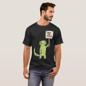 Planeet Redder Dino Bord T-shirt (Voorkant volledig)