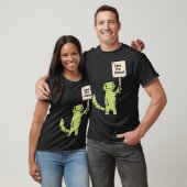 Planeet Redder Dino Bord T-shirt (Unisex)