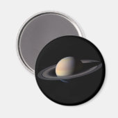 Planeet Saturnus Astronomie Collector Magnet (Voorkant / Achterkant)