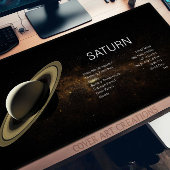 planeet Saturnus astronomie wetenschap Bureaumat