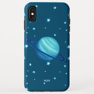 Planeet Saturnus Koele Ruimte Sterren Schilderen Case-Mate iPhone Case