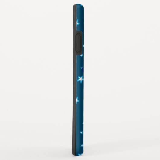 Planeet Saturnus Koele Ruimte Sterren Schilderen Case-Mate iPhone Case (Achterkant/rechts)