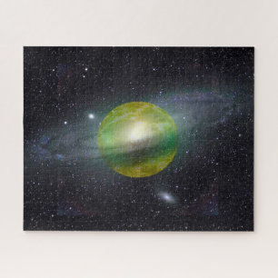 Planeet Saturnus Legpuzzel