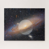 Planeet Saturnus Legpuzzel (Horizontaal)