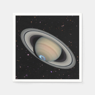 Planeet Saturnus Sterrenhemel Servet