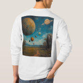 planeet t-shirt (Achterkant)