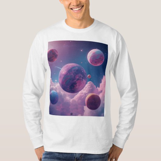 planeet t-shirt (Voorkant)