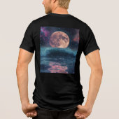 Planeet Tri-Blend Shirt (Achterkant)