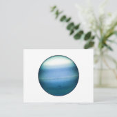 PLANEET URANUS (zonnestelsel) ~~ Briefkaart (Staand voorkant)