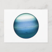 PLANEET URANUS (zonnestelsel) ~~ Briefkaart (Voorkant)