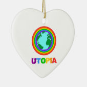 Planeet Utopia Keramisch Ornament (Rechts)
