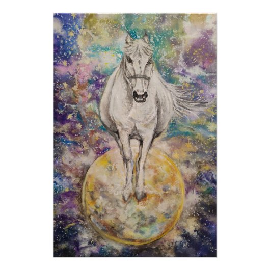 Planeet van de witte Mere Perfect Poster (Voorkant)