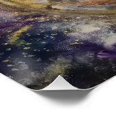 Planeet van de witte Mere Perfect Poster (Hoek)