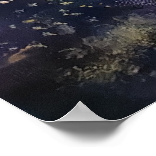 Planeet van de witte Mere Poster (Hoek)