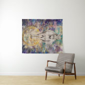 Planeet van de witte Mere Wandkleed (In Situ (horizontaal))