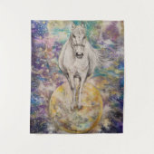 Planeet van de witte Mere Wandkleed (Voorkant)