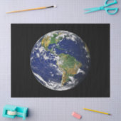 PLANEET VANAF RUIMTE 23-INCH AFVALpapier Tissuepapier (Craft)