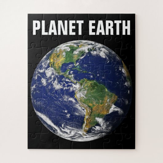 PLANEET VANAF RUIMTE 56 Pc. Kinderen Jigzaag Puzzl Legpuzzel (Verticaal)