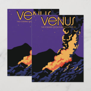 Planeet Venus ruimte kunst