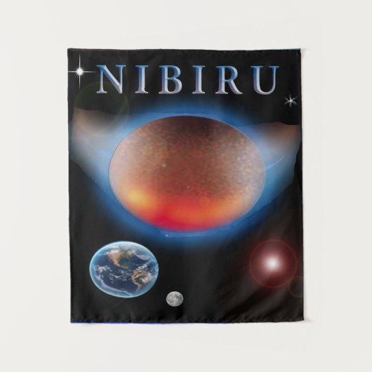 Planeet X Nibiru Wandkleed (Voorkant)